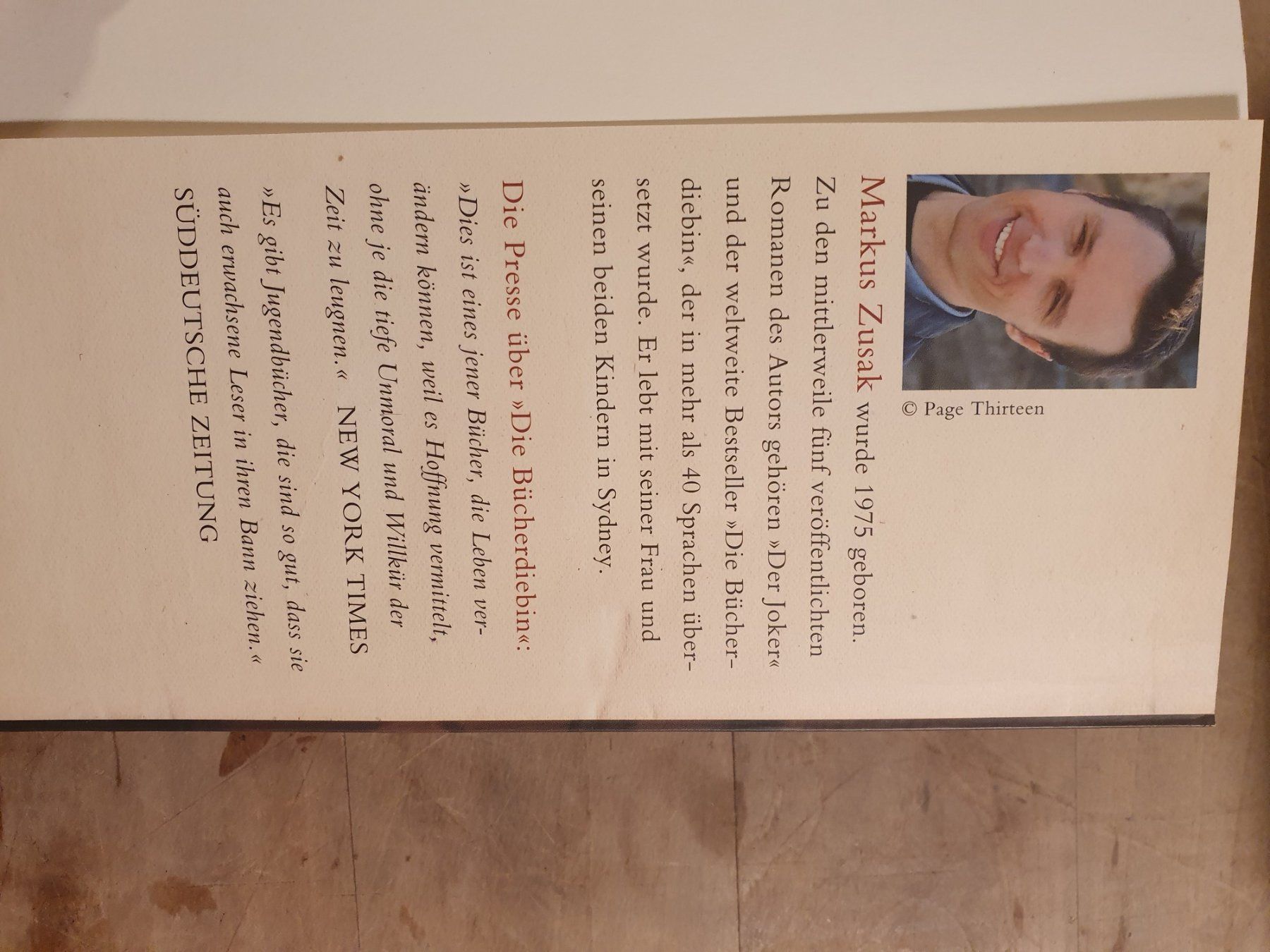Libri: Die Bücherdiebin Markus Zusak CBJ – Usato da Zürich venduto da loosebone 2
