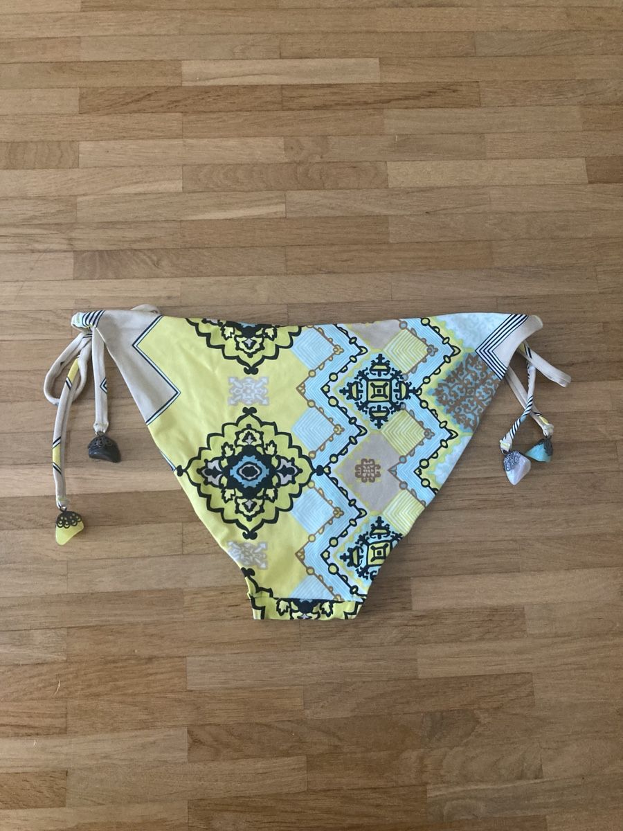 H&M Badekleider & Bikinis: H&M Bikini gelb gemustert Gr. 36/38 – Neu (gemäss Beschreibung) aus Schlieren von cotopaxi06 4