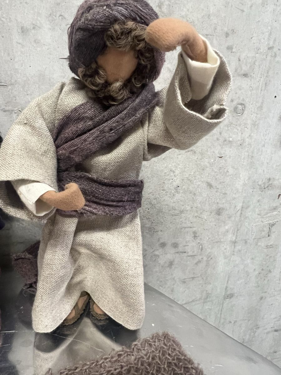 Tutte le decorazioni: Krippenfiguren Maria, Josef mit Kind, handgefertigt – Usato da Zürich venduto da Privat_13 1