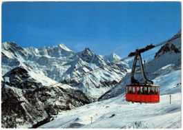 Zinal - Luftseilbahn Sorebois