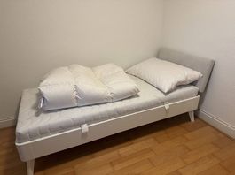 Hasena Bett 90x200cm, neuwertig inkl. Matratze