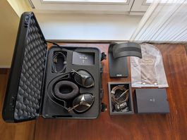 Meze Empyrean Jet Black Headphones With Extra Accessories