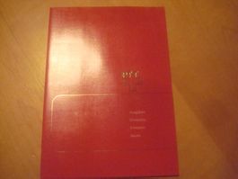 CH 1993 Jahresbuch mit Marken mit Halbmondstempel ET Stempel