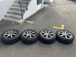 17 Zoll Alufelgen mit Winterreifen 