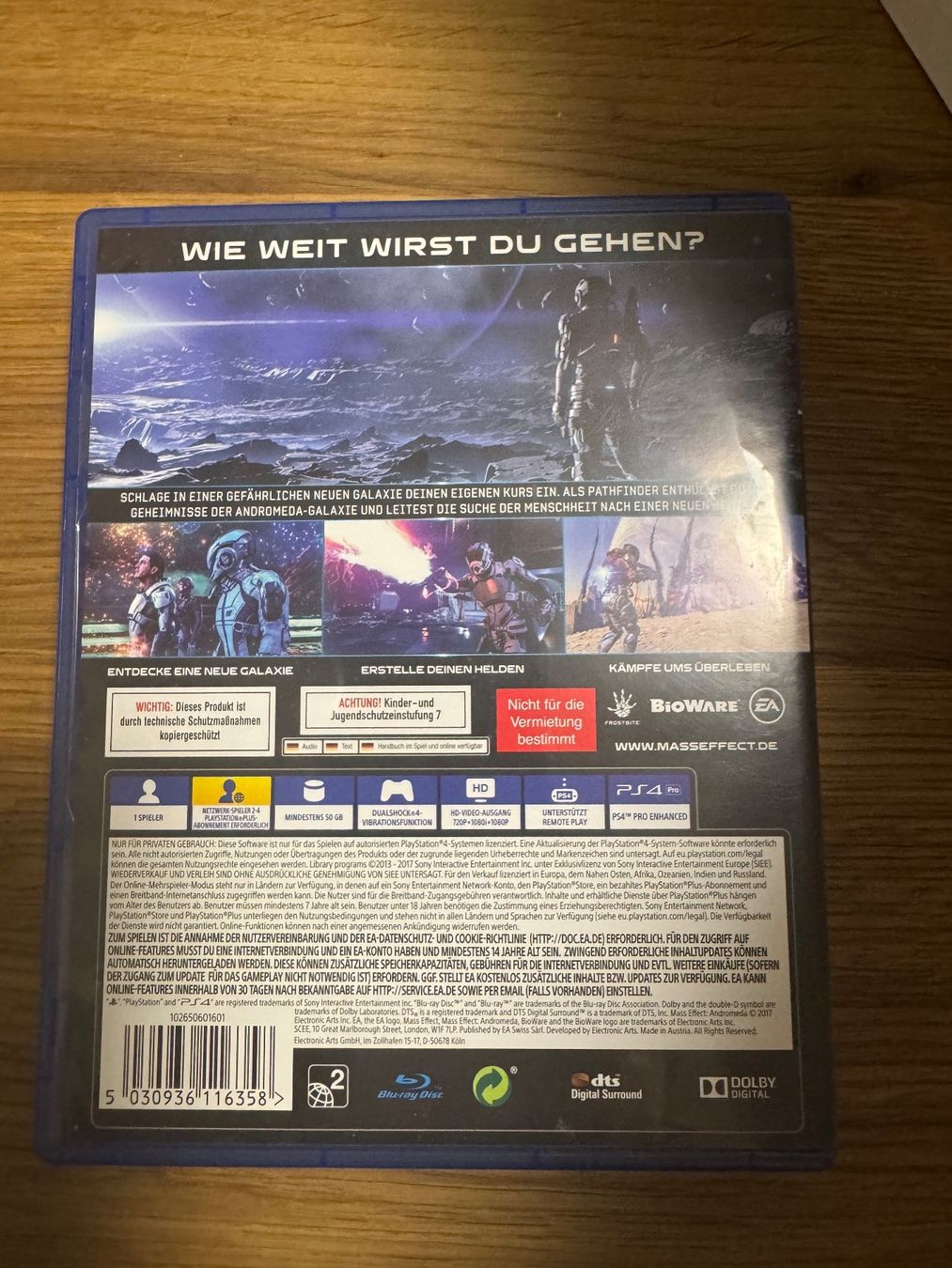 Sony Jeux: Mass Affect Andromeda PS4 – Neuf (Voir description) à Widen par hoe_dy9r 1