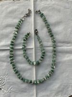 Kette und Armband Aventurin Bergkristall 