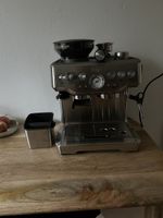 Siebträgermaschine mit Mühle Edelstahl guter Zustand