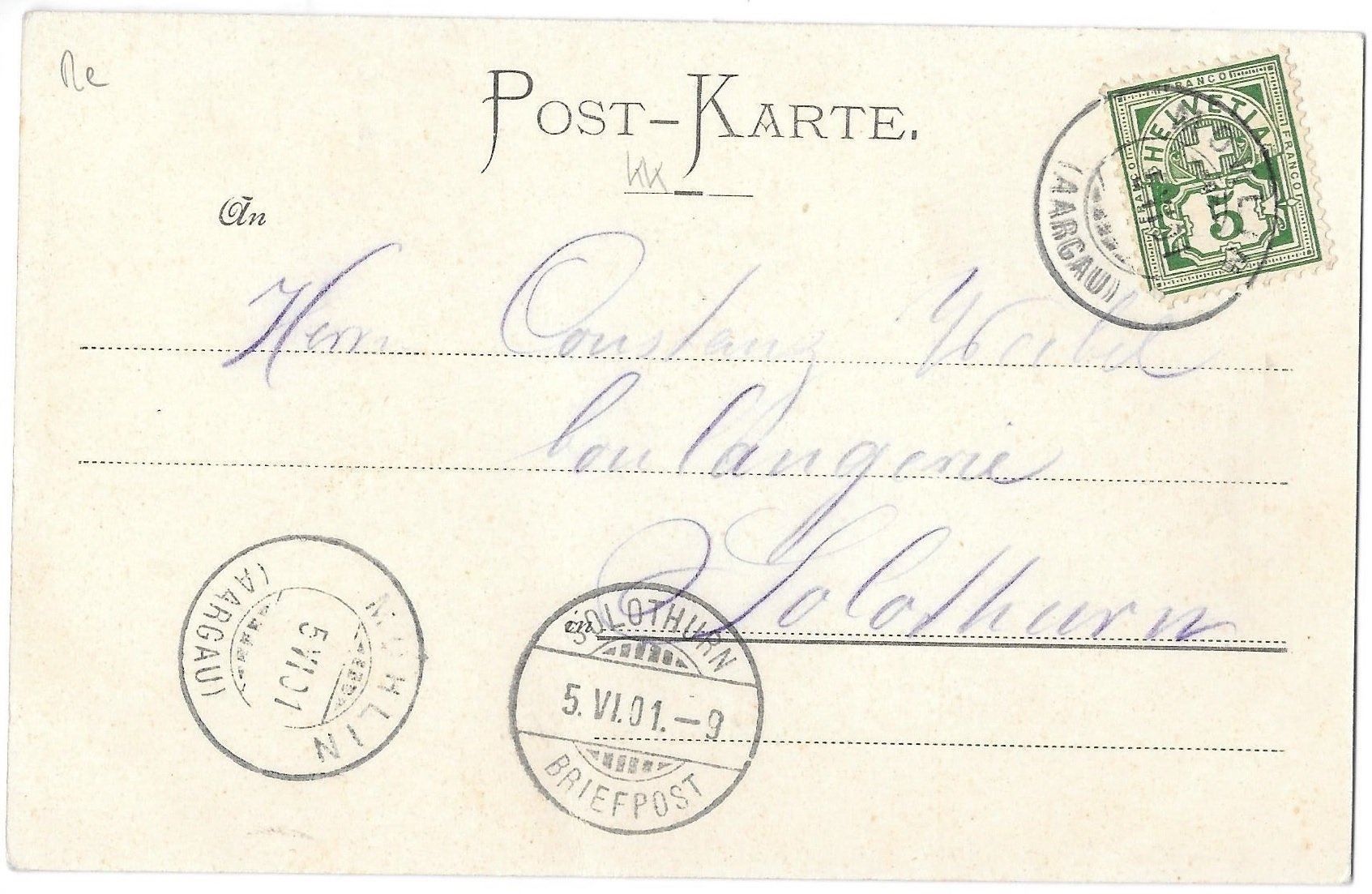 Cartoline postali: Möhlin Strassenpartie – Usato da Olten venduto da clotaldi 1