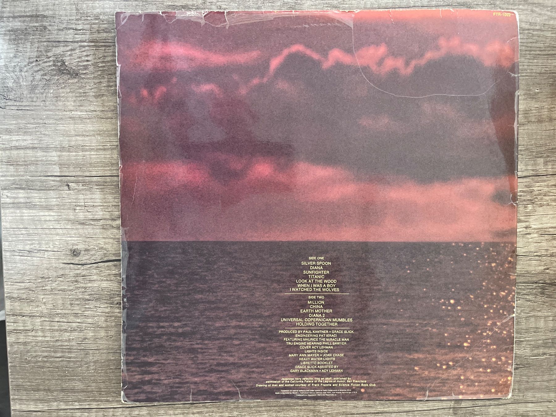 Vinyles: A329/Sunfighter - Paul Kantner & Grace Slick – D'occasion à Frutigen par Philippe_jsp 1