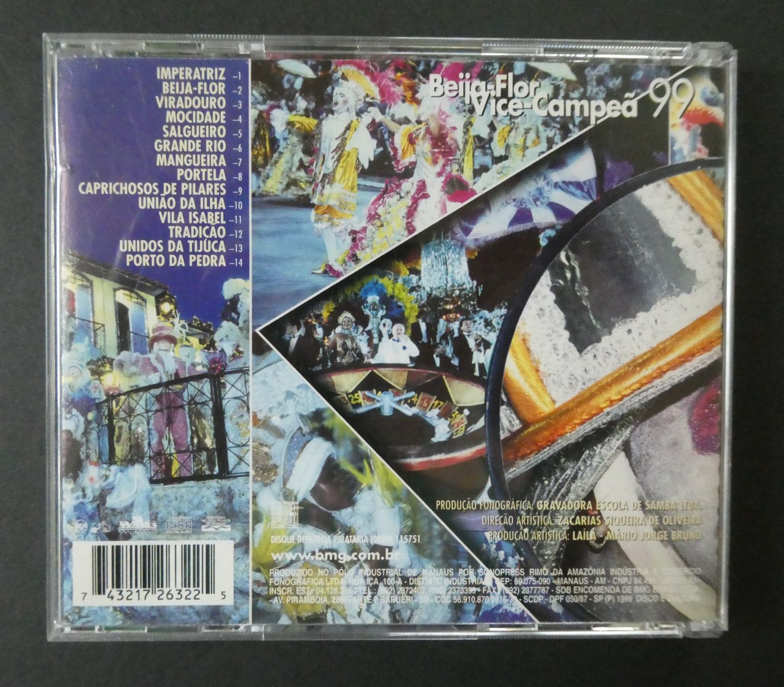 CD: 2 CD's Los Hermanos 1999  / Sambas de Enredo 2000 – Usato da Watt venduto da Mandinka 2