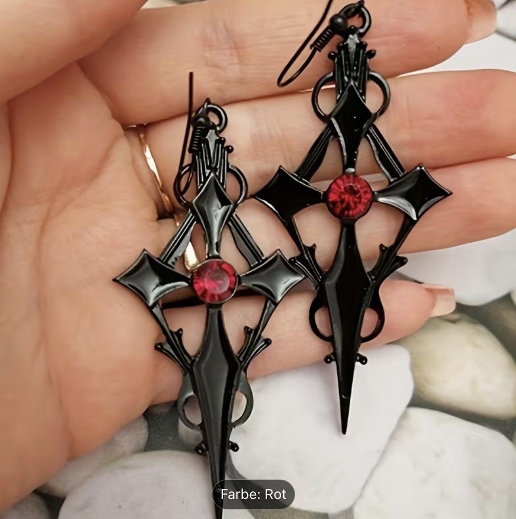 Orecchini pendenti & Orecchini a lobo: Spezielle Gotik Ohrringe – Usato da Endingen venduto da Warlock 1