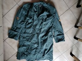 Antiker Schweizer Armee Militär Mantel