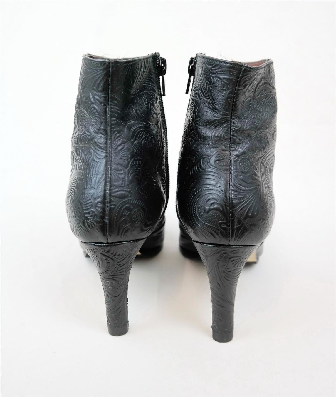 Scarpe da donna: Boston Stiefeletten Leder Pumps schwarz /Gr.36 – Usato da Wohlenschwil venduto da ABC-Vintage 5