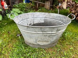 Zink Wanne Zinkwanne Zuber F. Steinfels Zürich