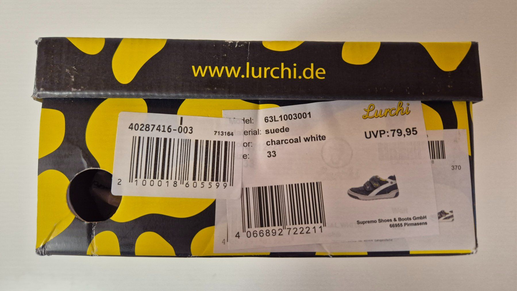 Scarpe per ragazzi: Sneaker von Lurchi Gr. 33 neu – Nuovo (secondo la descrizione) da Baar venduto da rebeli6340 4
