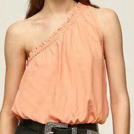 Pepe Jeans Tops: PEPE JEANS  Top mit asymmetrischem Ausschnitt Gr.S – Gebraucht aus Dietikon von Ur-ga64