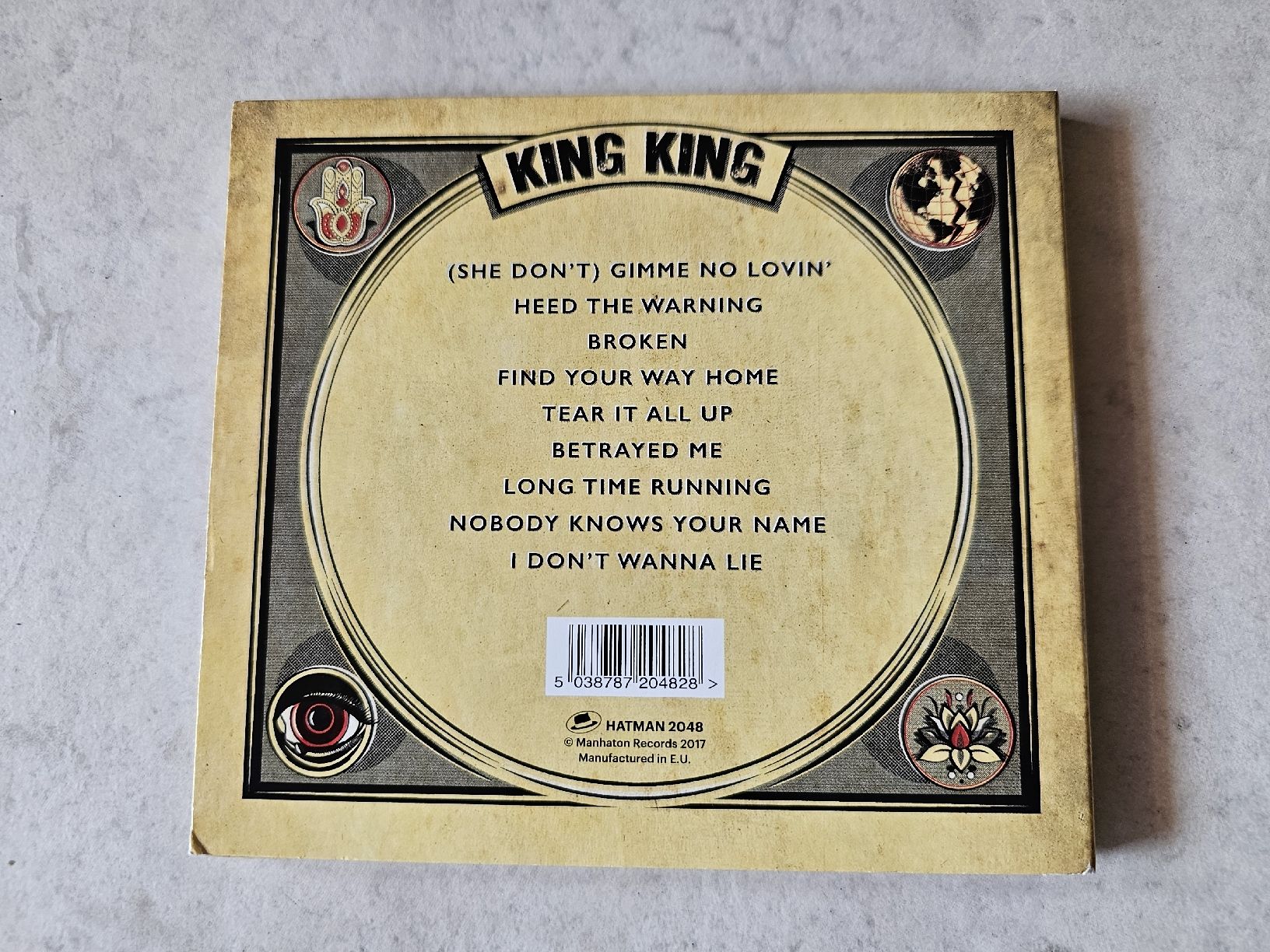 CDs: King King  - Exile & Grace – Gebraucht aus Schneisingen von backstore24 1