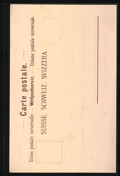 Cartes postales: Litho Luzern, Teilansicht mit Wasser, Be – D'occasion à Berlin par bartko-reher 1
