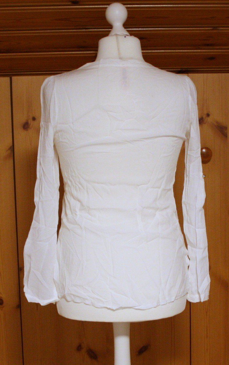 Blusen: Bluse weiss MY BASIC weiss Gr. M – Gebraucht aus Flüelen von Diversicum-Vintage 5