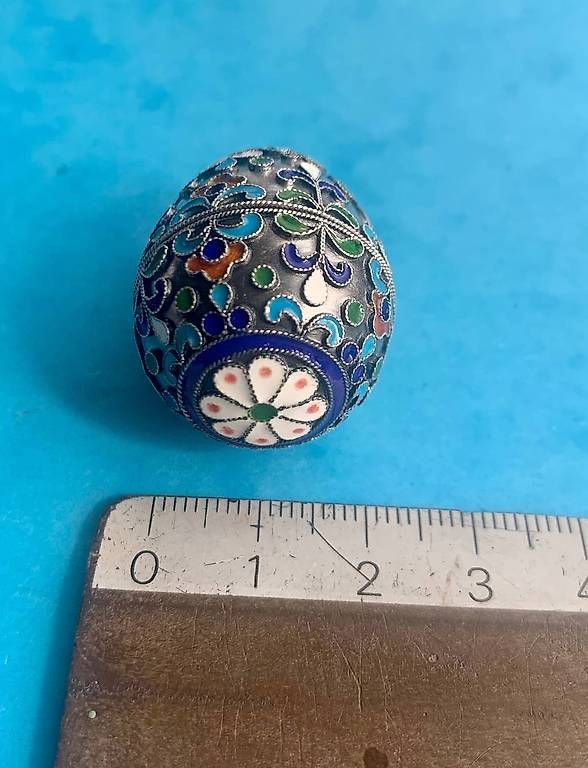 Geschirrsets: Salière russe en émail cloisonné – Gebraucht aus Bourg-St-Pierre von GdCombin 1