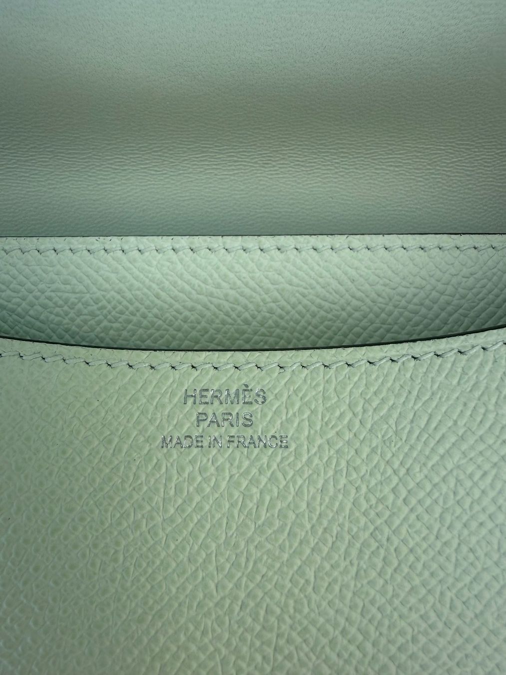 Hermès Sacs femmes: Hermès Constance 18 - Epsom - Vert Fizz (0S) - Fullset – D'occasion à St-George par alaixee 5