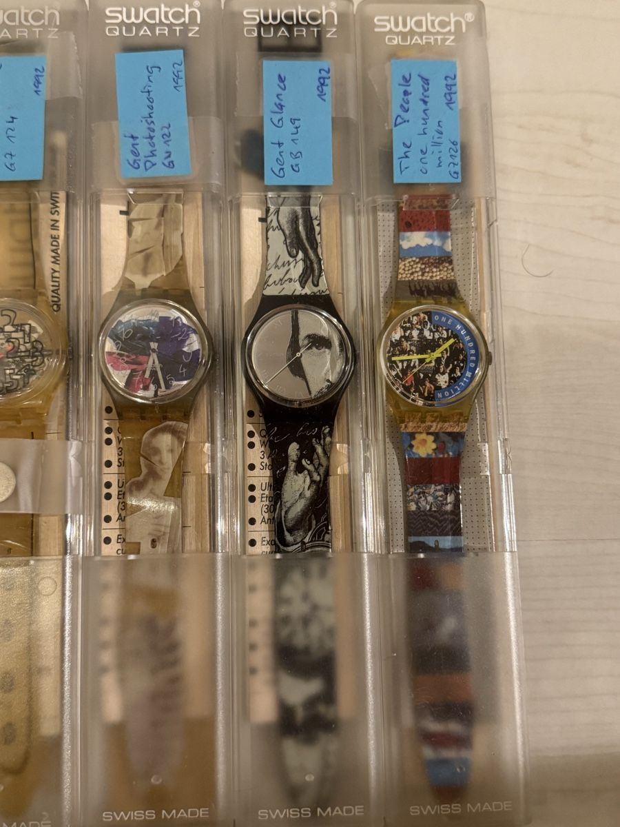 Swatch Uhren: 9 seltene Swatch Uhren 1992-1994 – Gebraucht aus Fräschels von arn_9gjp 1