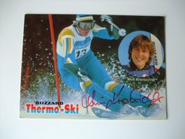 ANNI KRONBICHLER (AUT) SKISTAR  HANDSIGNIERT AK !