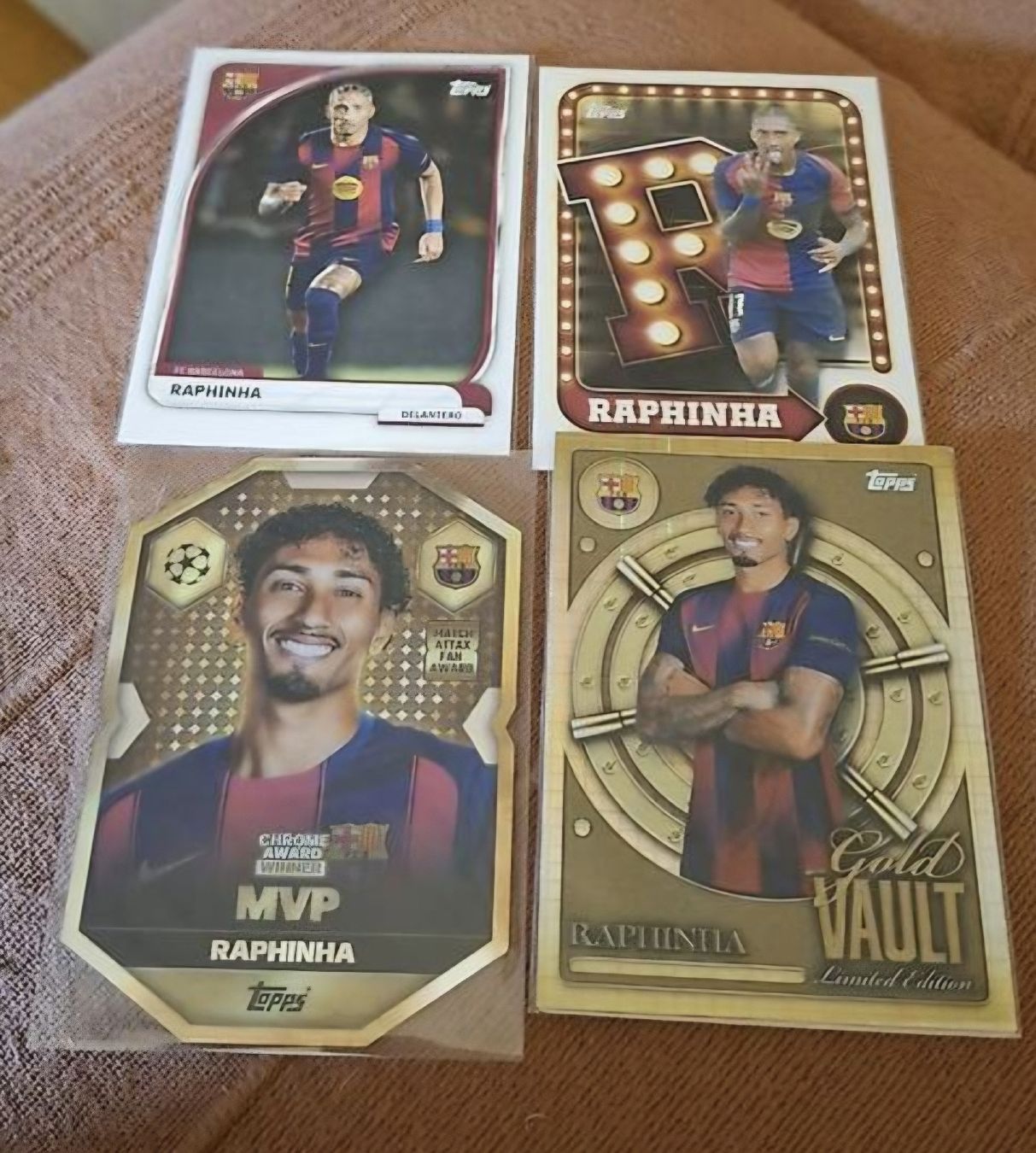 Topps Cartes à collectionner: Raphinha Sammelkarten Set – Neuf (Voir description) à Pfäffikon SZ par yello13