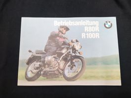 BMW R80R R100R Orginal Motorrad Betriebsanleitung
