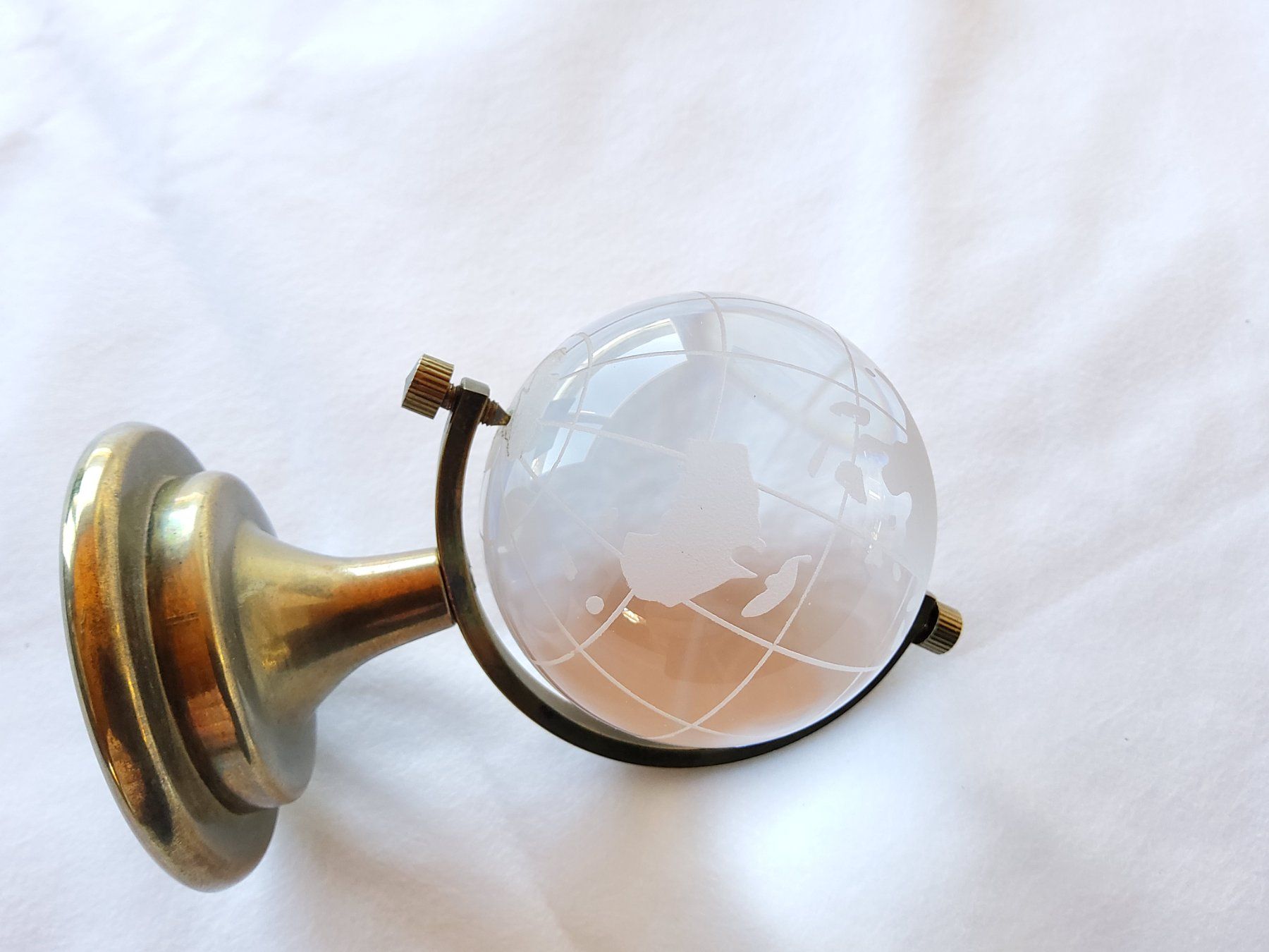 Altro in Decorazioni & Accessori: Mini globe terrestre en verre vintage  – Usato da Malleray venduto da Broc-antique 3