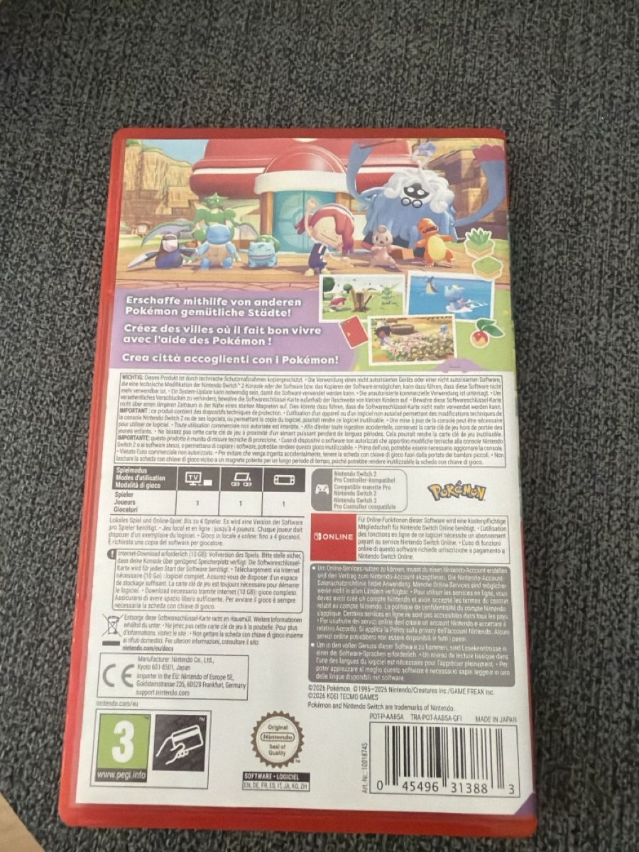 Nintendo Jeux: Nintendo Switch 2 Pokopia – Neuf (Voir description) à Baar par Fashionlover97 1