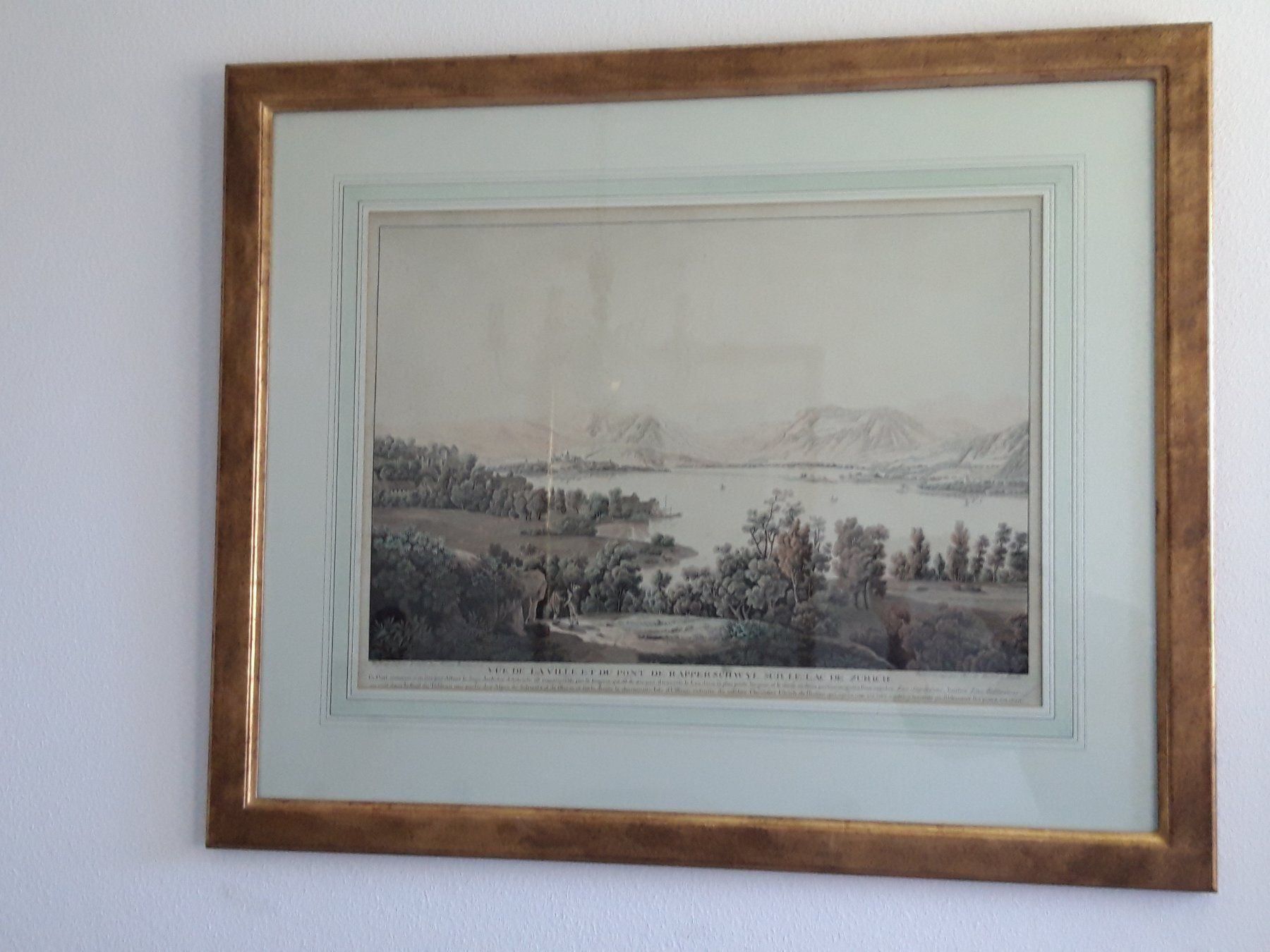 Stiche: Rapperswil Peter Birmann, Radierung 1791 – Gebraucht aus Näfels von gil_sindamel 2