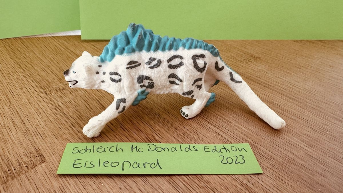 Mc Donald's Figuren: Schleich Eis Leopard Mc Donalds Edition 2023 – Gebraucht aus Rüschlikon von Zorro8803