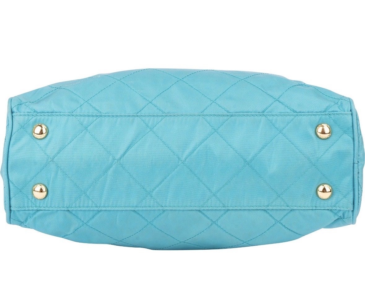 Prada Borse da donna: Prada quilted nylon chain bag in türkis – Usato da Ehrendingen venduto da ali_8rdt 5