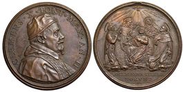 Rom, Clemens X., Medaille AN II (1671)
