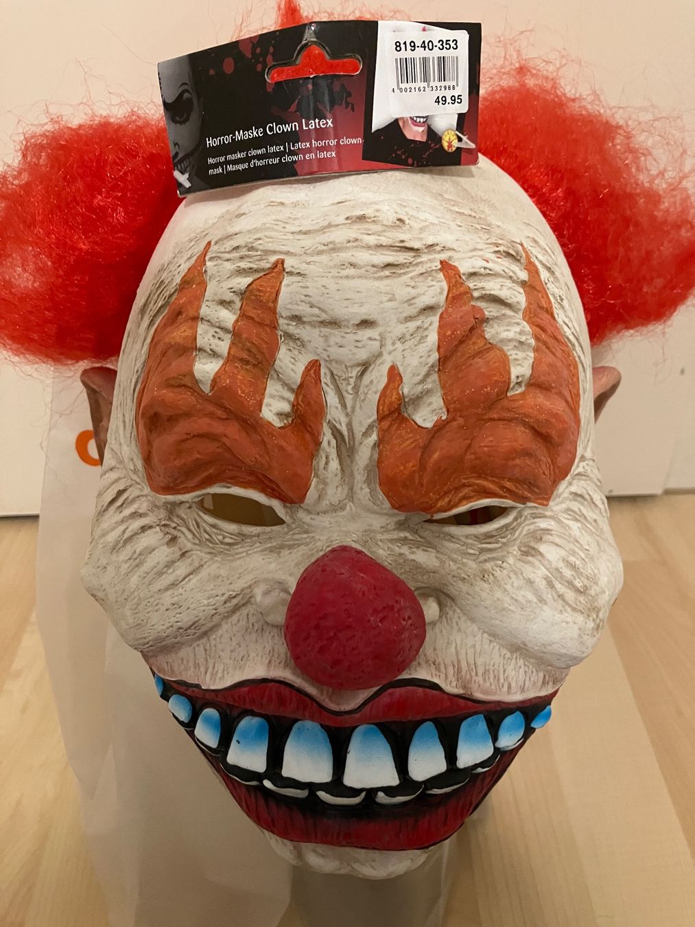 Maschere: Clownsmaske – Nuovo (secondo la descrizione) da Niederglatt ZH venduto da boeca82