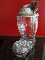 Original BMF Bierseidel Federhut Deckelglas Bierstein