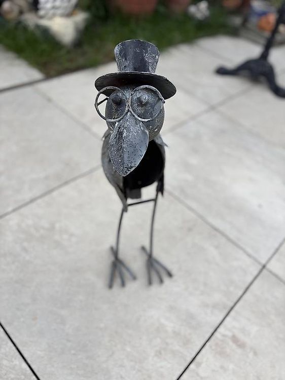 Rabe - Metal Figur für Garten (Gebraucht) in Möhlin für CHF 10.5 – mit ...