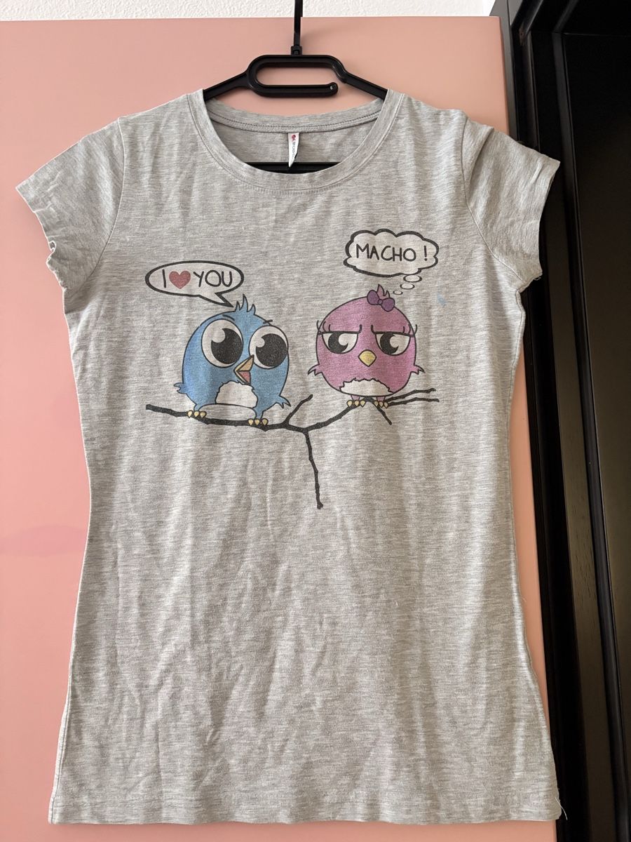 T-shirt: Maglietta donna grigio – Usato da S. Antonino venduto da FedeKikka88