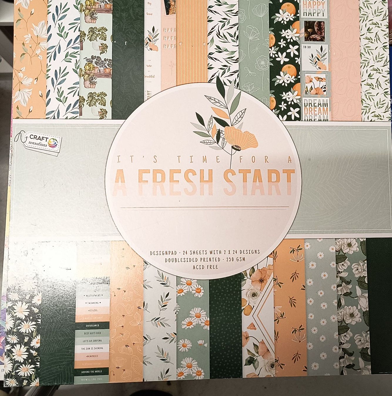 Carta: Desing Block / Papier / Scrapbooking – Nuovo (secondo la descrizione) da Würenlingen venduto da Striga 3