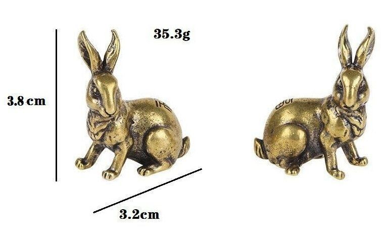 Statuette: Kaninchen Paar aus Messing – Nuovo (secondo la descrizione) da Uerkheim venduto da Kaufoption 4