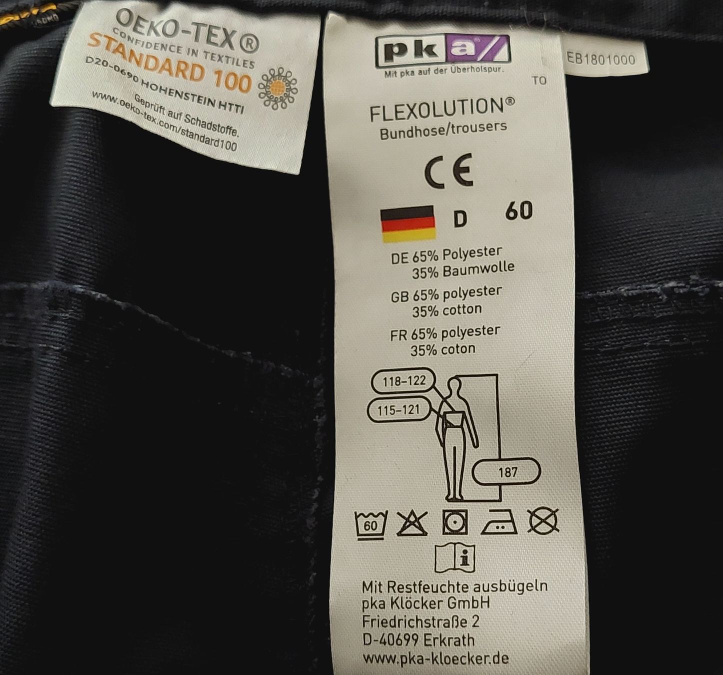 Pantaloni: Neue! Arbeits-Bundhose PKA Gr.60 – Nuovo e nell'imballaggio originale da Zürich venduto da lehmi1 7