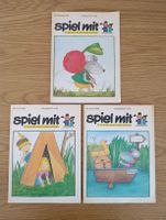 3 Spiel mit Kinderhefte von 1993, Nr. 6-8 unbemalt