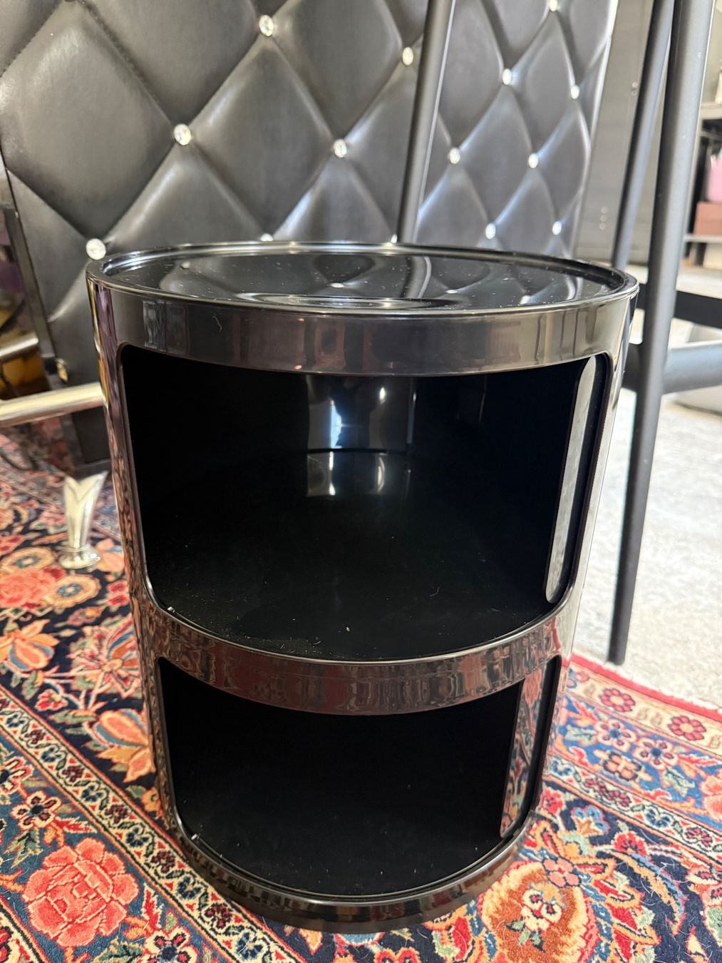 Kartell Nachttische: Kartell Componibili schwarz – Gebraucht aus Lutzenberg von Schatzkiste88 3