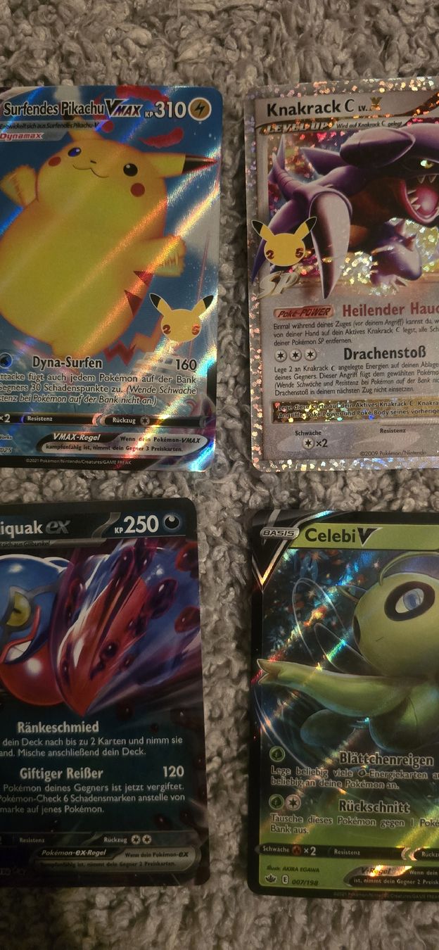 Pokémon Carte collezionabili: 6 gemischte Pokémon-Karten auf Deutsch – Nuovo (secondo la descrizione) da Montagny-Yverdon venduto da SE7ENG 3