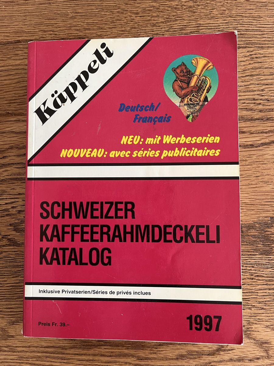 Opercules: Kaffeerahmdeckeli Kataloge – D'occasion à Schliern b. Köniz par medion3098 2