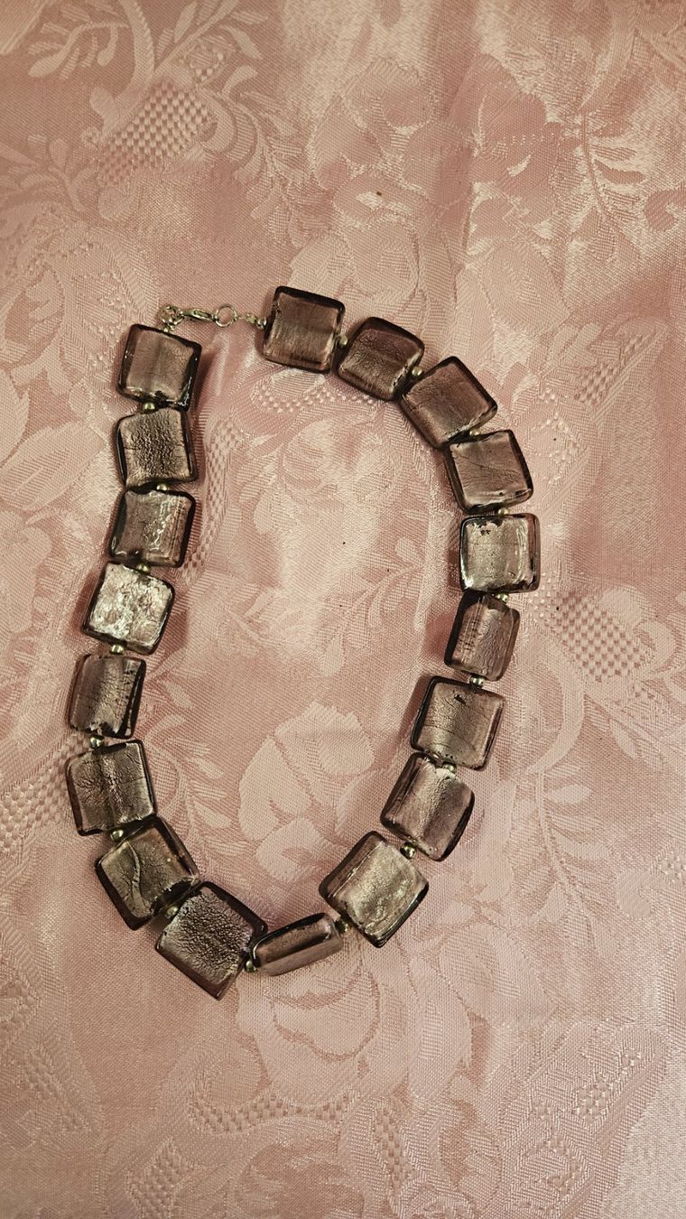 Catenine: Collana girocollo in pietre – Usato da Melano venduto da H-Sara
