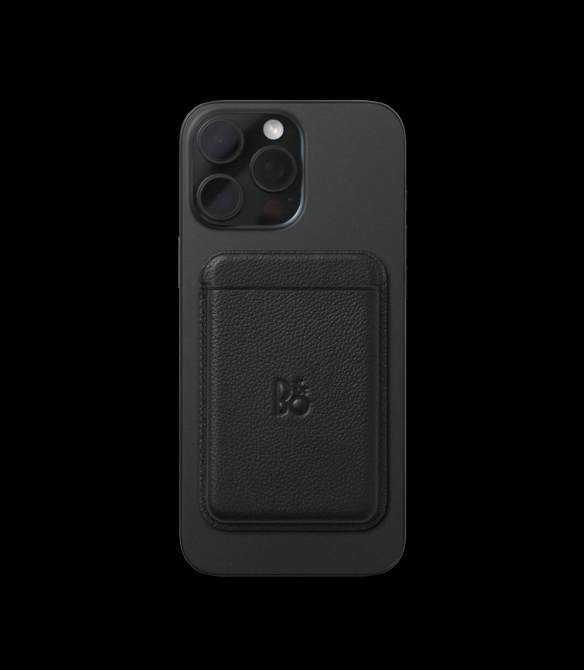 Bang & Olufsen Coques & Protection écran: B&O MagSafe-kompatibler Kartenhalter, Schwarz – Neuf avec emballage d'origine à St. Gallen par haeberlitv.ch