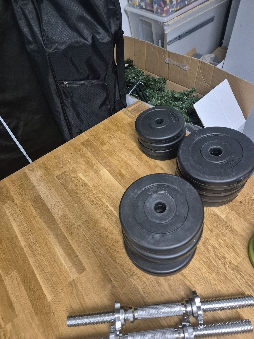 Poids & Haltères: Kurzhantel-Set 20 kg – D'occasion à Waltenschwil par ninakottmann