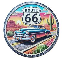 ROUTE 66 - Blechschild  (neu/OVP)